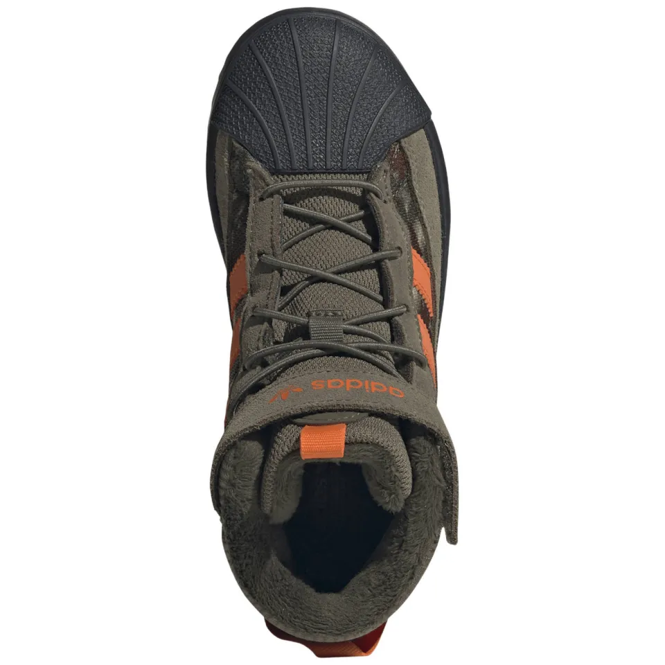 Adidas Originals Superstar Winter Trek sneakers - olijfgroen/oranje, foto 6