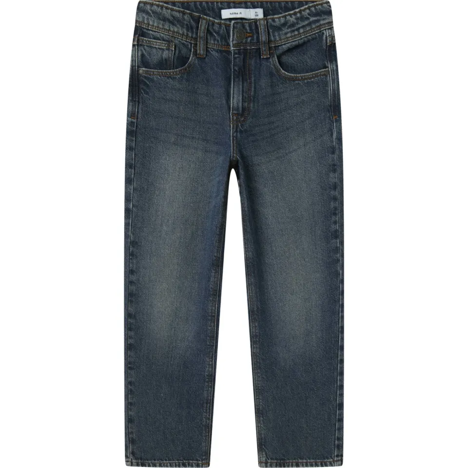 NAME IT KIDS loose fit jeans dark blue denim, foto 2