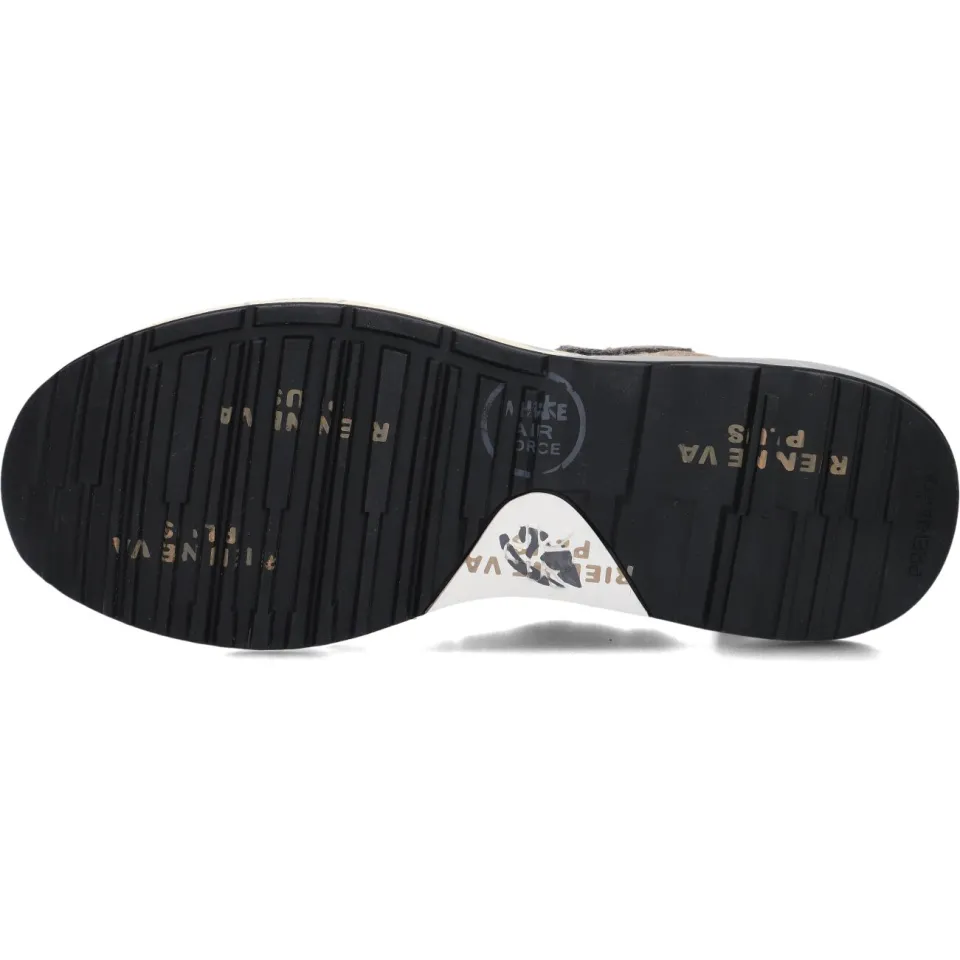 Premiata Mick sneakers bruin, foto 4