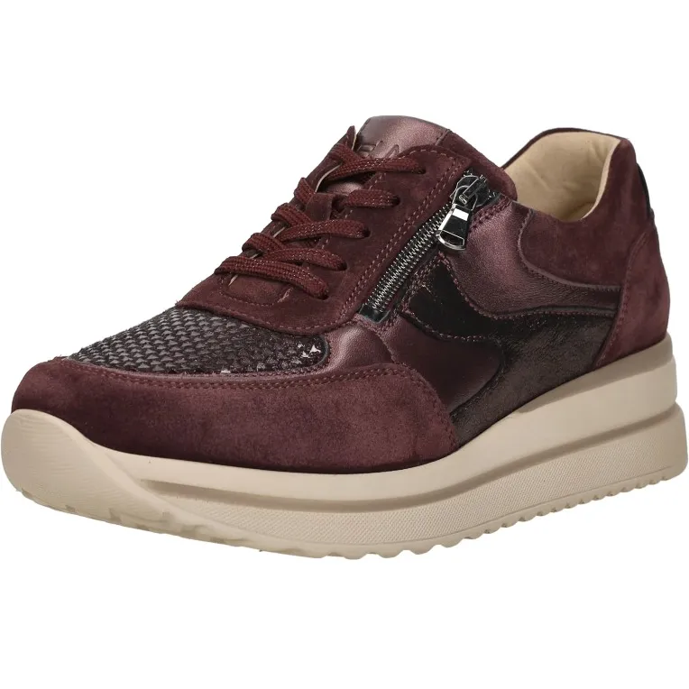 Waldläufer K-Luana sneaker bordeaux, foto 3