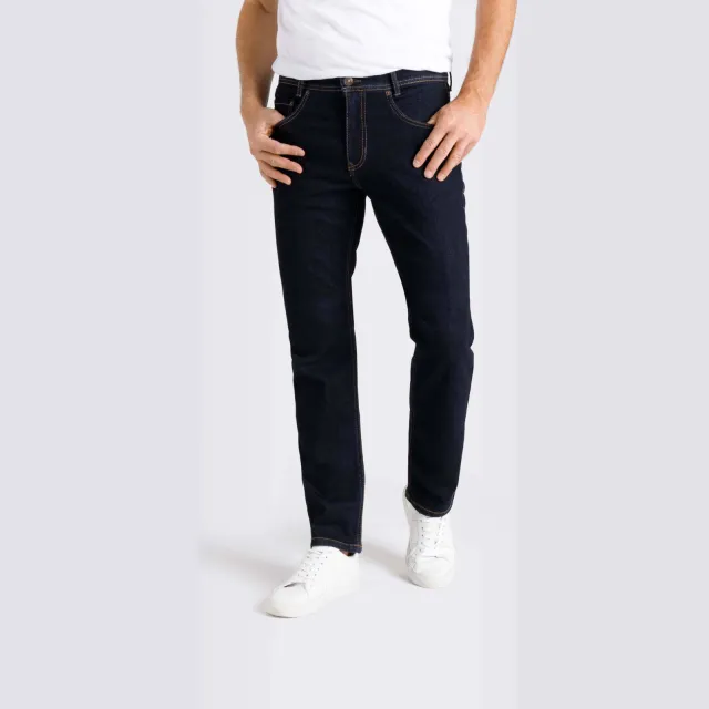 MAC Arne Modern Fit jeans donker authentiek blauw