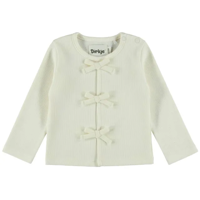 Dirkje rechtvallende longsleeve wit, foto 2