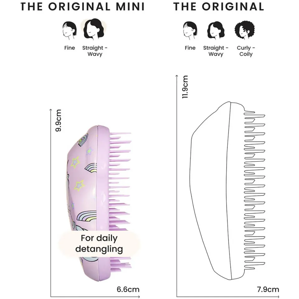 Tangle Teezer Original Kids Multi Unicorn haarborstel, foto 2