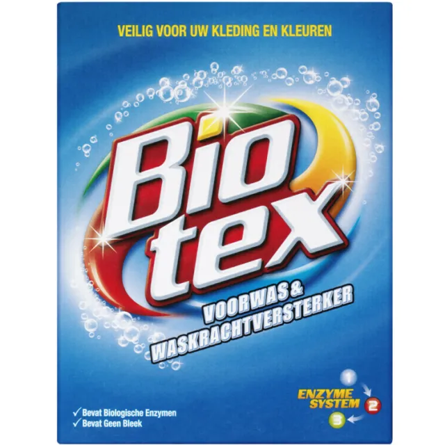 Biotex Voorwas & Waskrachtversterker waspoeder