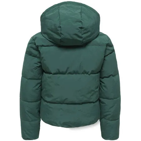 Only gewatteerde winterjas groen, foto 2