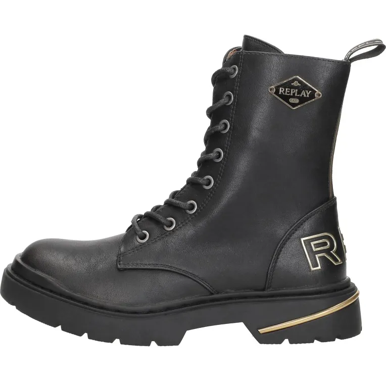Replay Joplin 15 veterboots zwart, foto 2