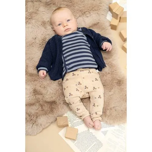 A Tiny Story gestreepte longsleeve donkerblauw, foto 4