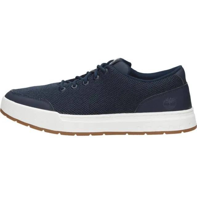 Timberland Maple Grove Knit Ox lage sneakers marineblauw, foto 2