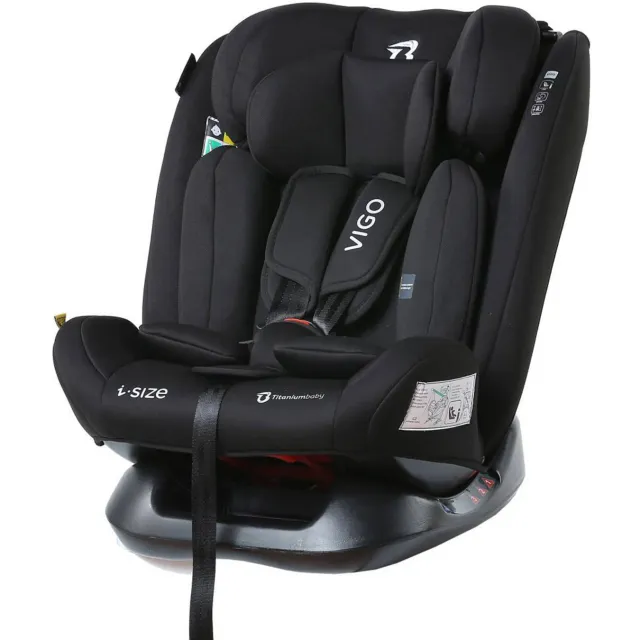 Titaniumbaby Vigo i-Size autostoel zwart