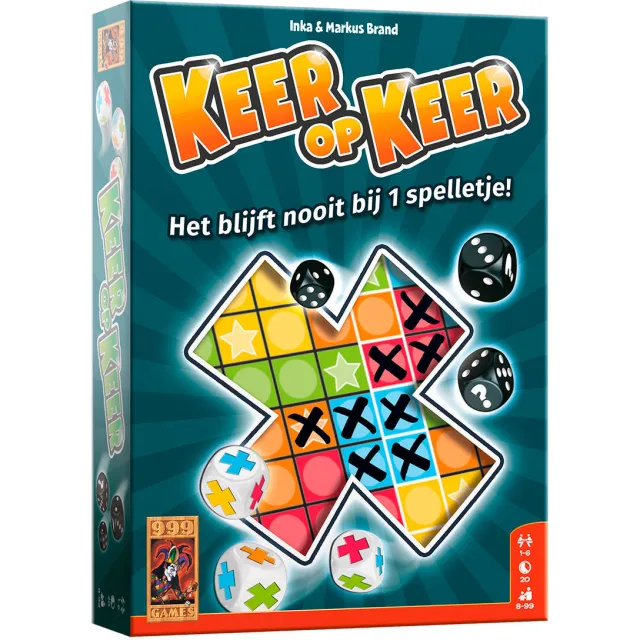 999 Games Keer op Keer dobbelspel