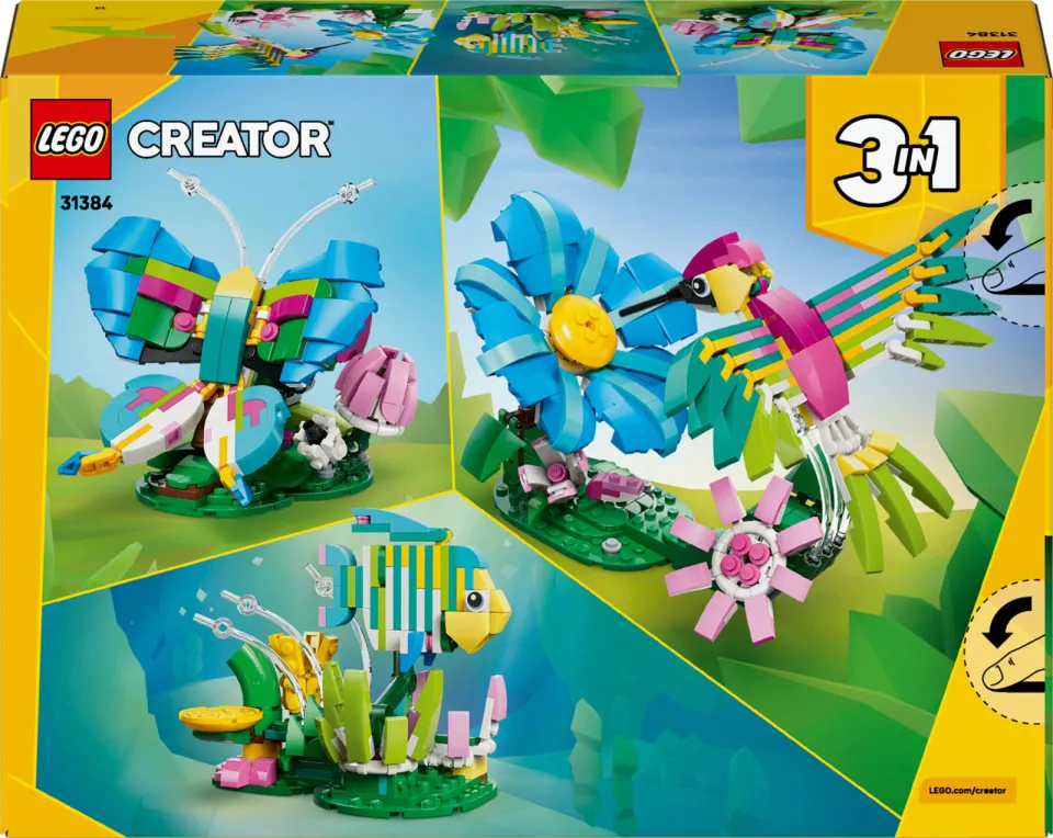 Lego Creator Wilde dieren: kleurrijke kolibrie 31384, foto 5