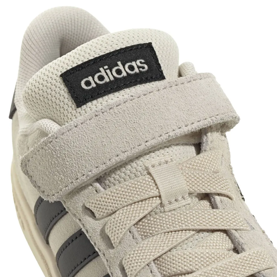 Adidas Grand Court 00s EL C sneakers ecru zwart, foto 6