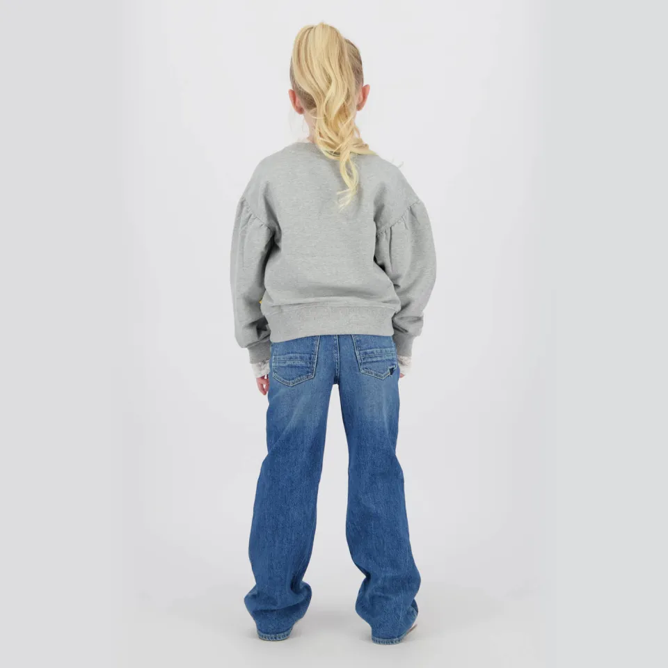 Vingino flared flared jeans medium blue denim, foto 3