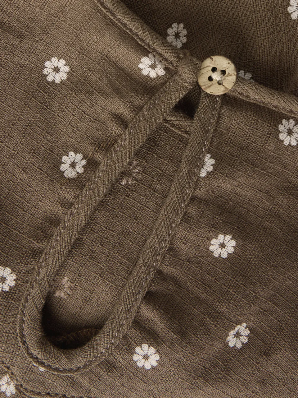 Lil' Atelier gebloemde blousetop bruin, foto 4