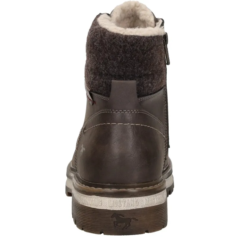 Mustang veterboots donkerbruin, foto 6