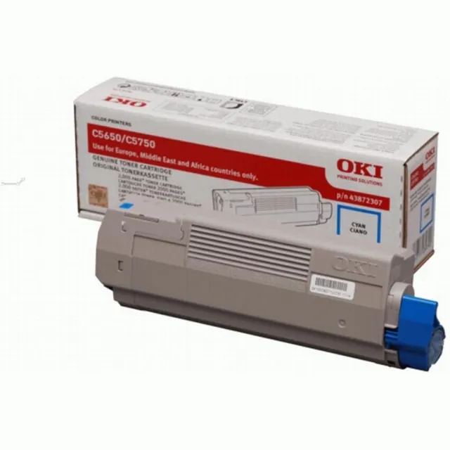 Oki 43872307 Toner Cyaan