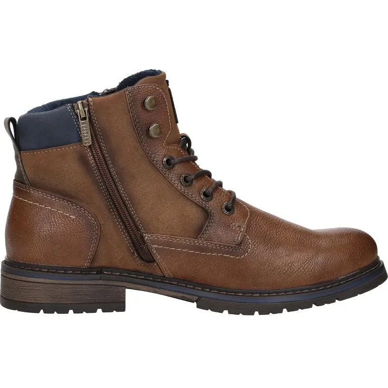 Mustang veterboots cognac, foto 8
