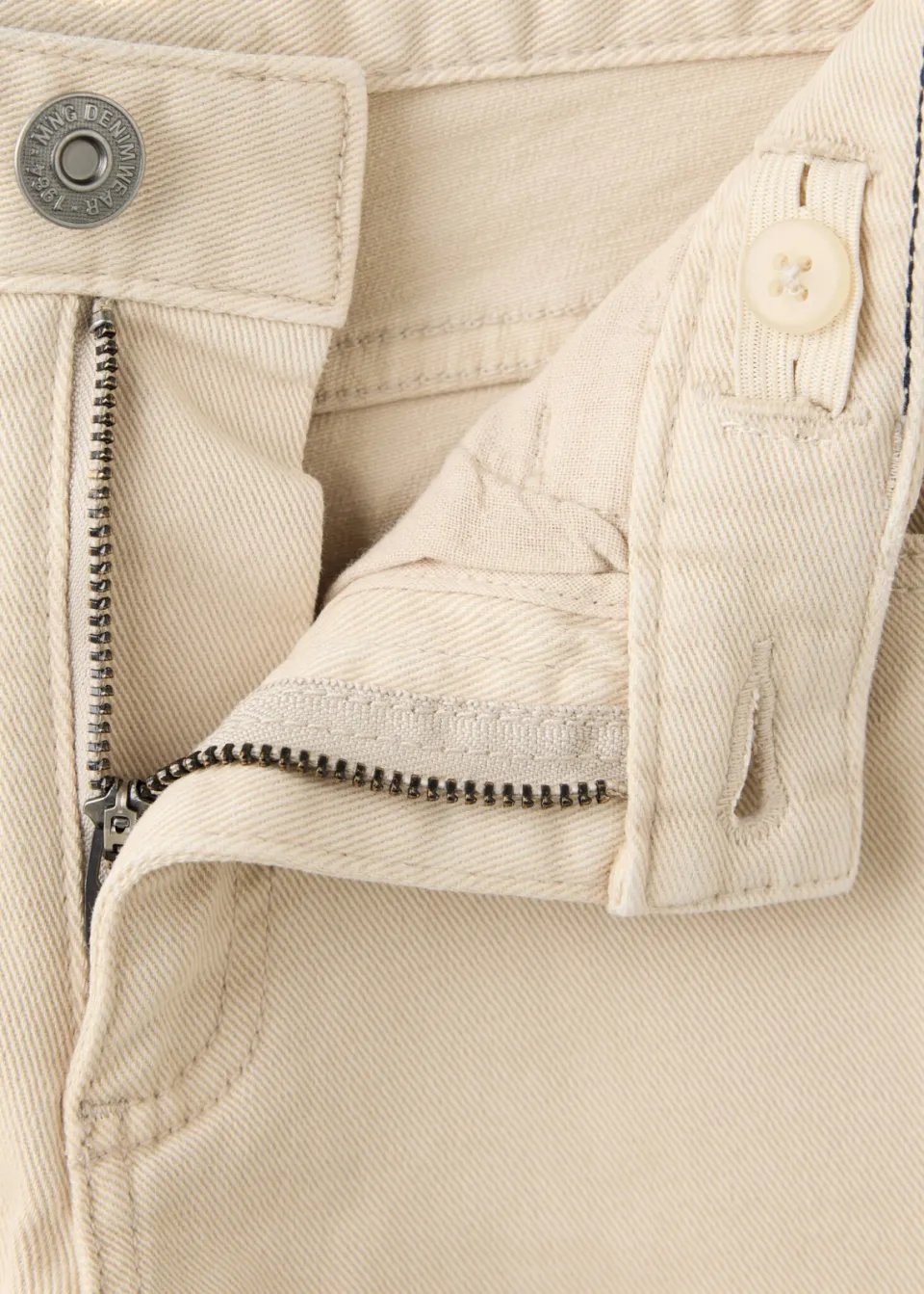 Mango Kids regular fit jeans - beige, foto 4