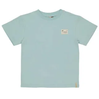 LEVV Little T-shirt met backprint lichtblauw, foto 2