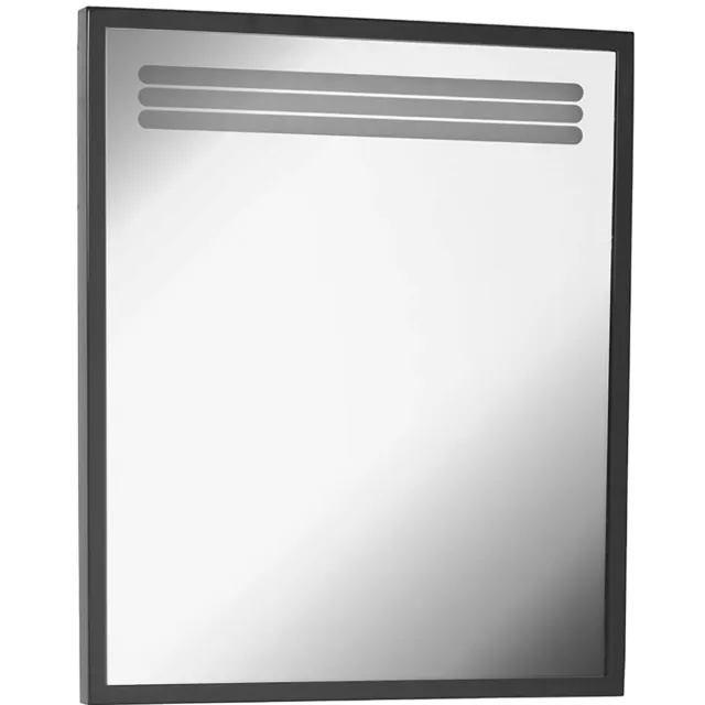 Boss & Wessing Spiegel BWS Arya 75x68 cm Mat Zwart