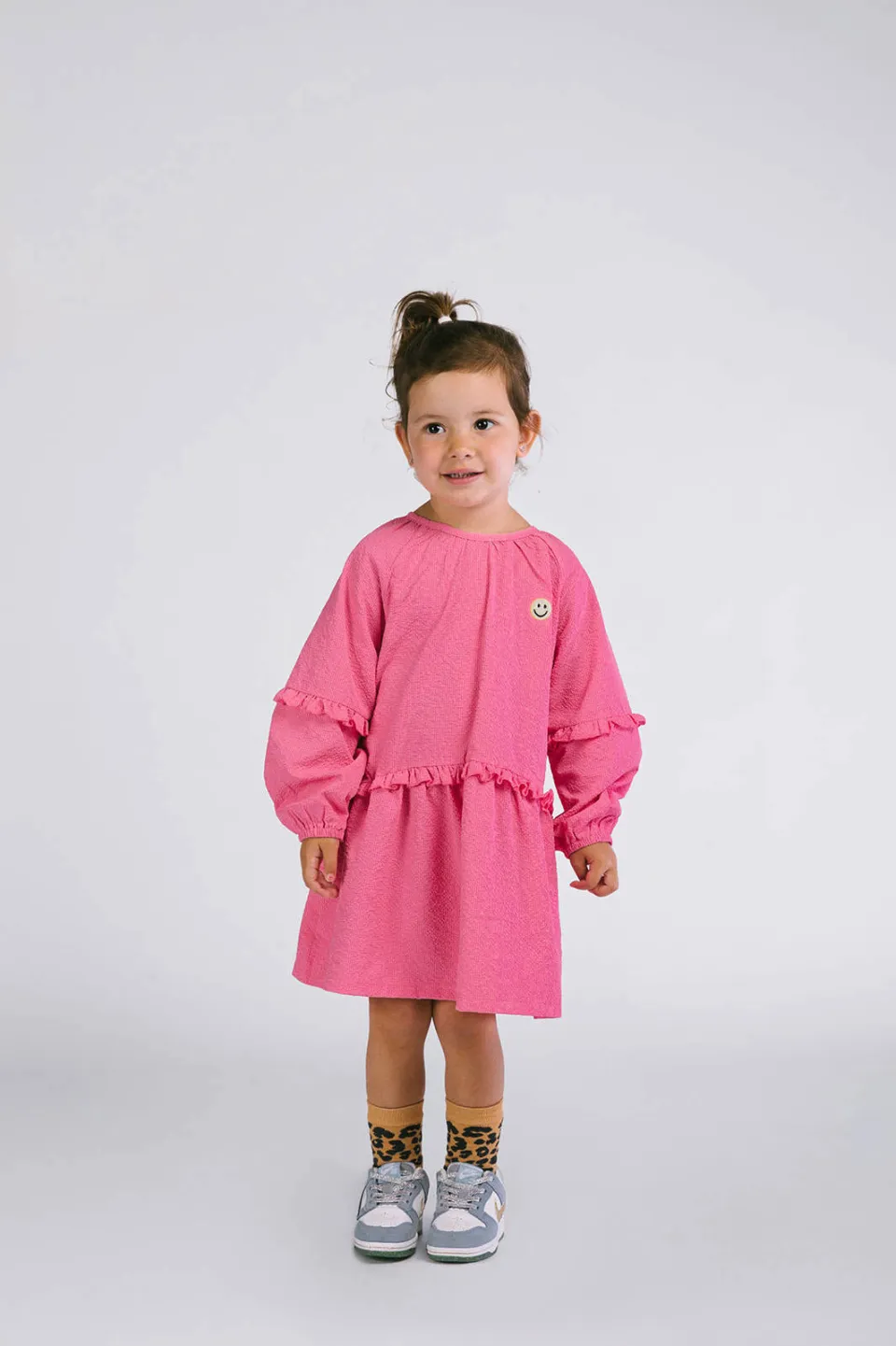 The New Chapter korte jurk roze, foto 3