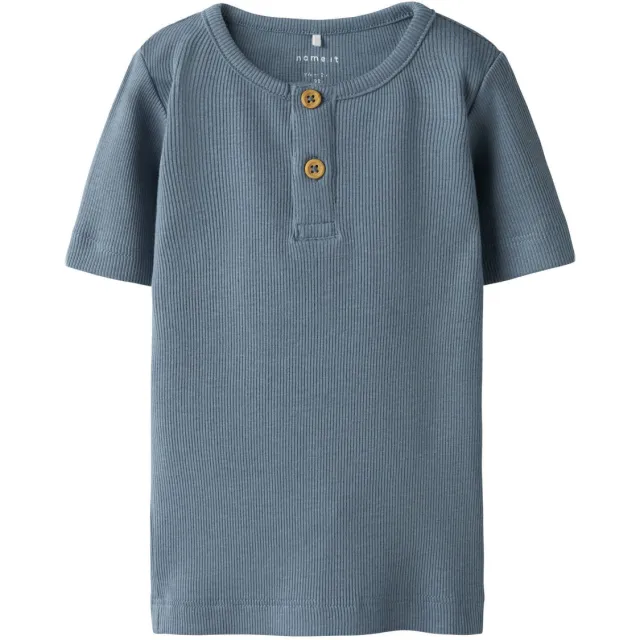 NAME IT MINI T-shirt middenblauw Spring Lake