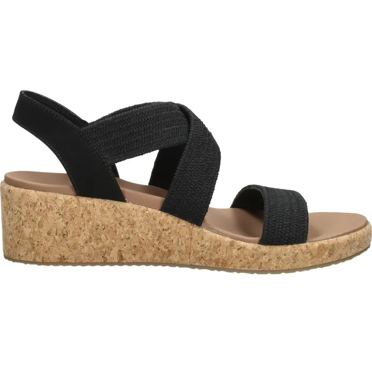 Skechers Arch Fit Beverlee sleehaksandaal zwart
