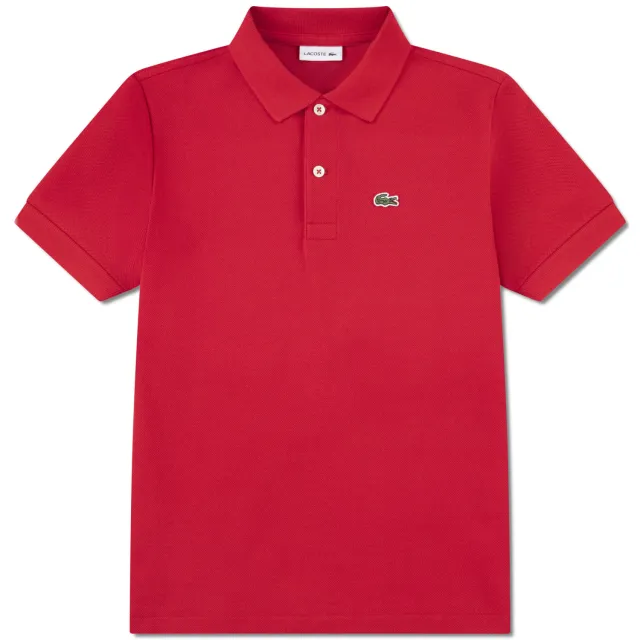 Lacoste pique polo rood