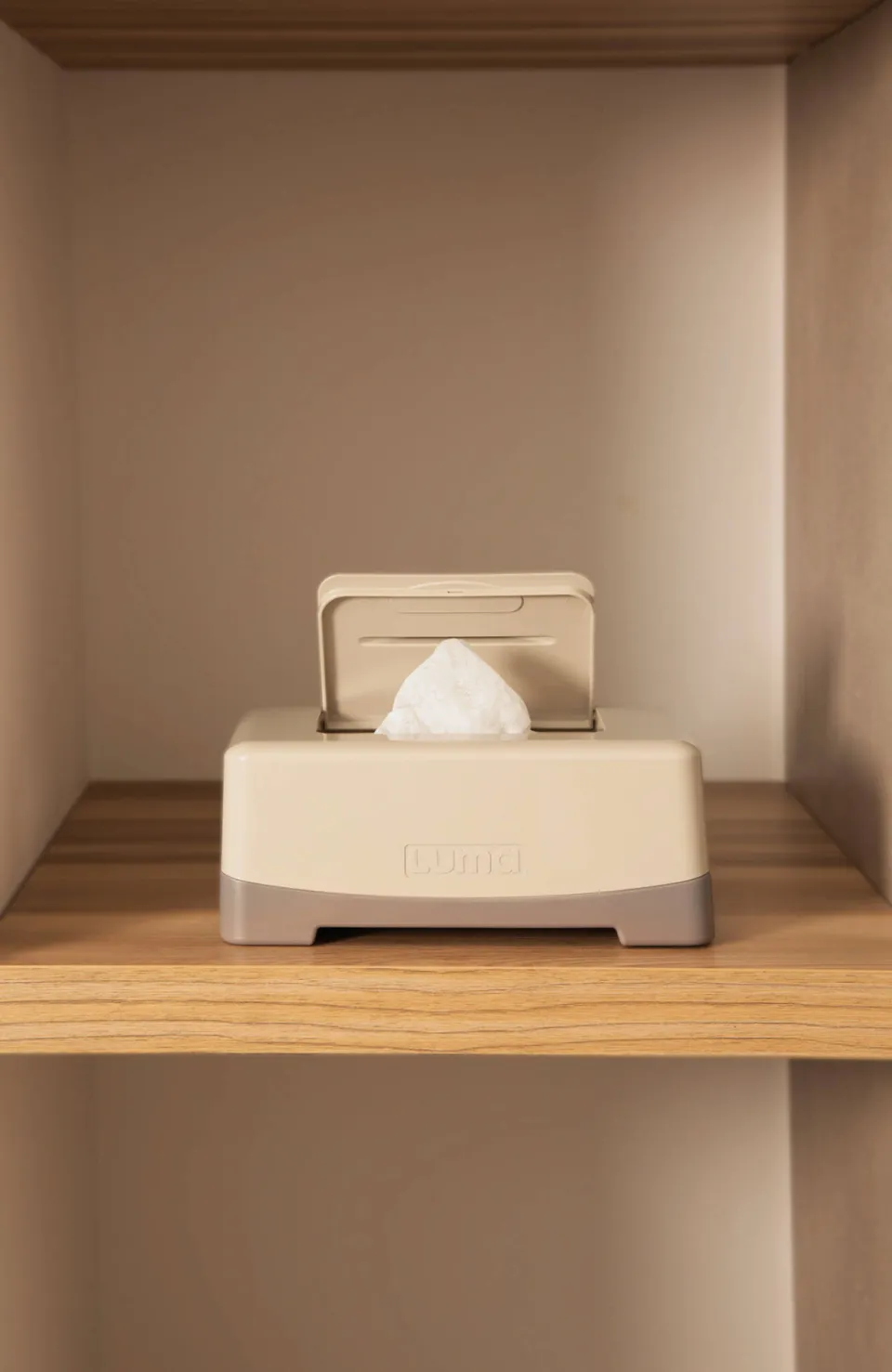 Easy wipe box LUMA Almond, foto 6