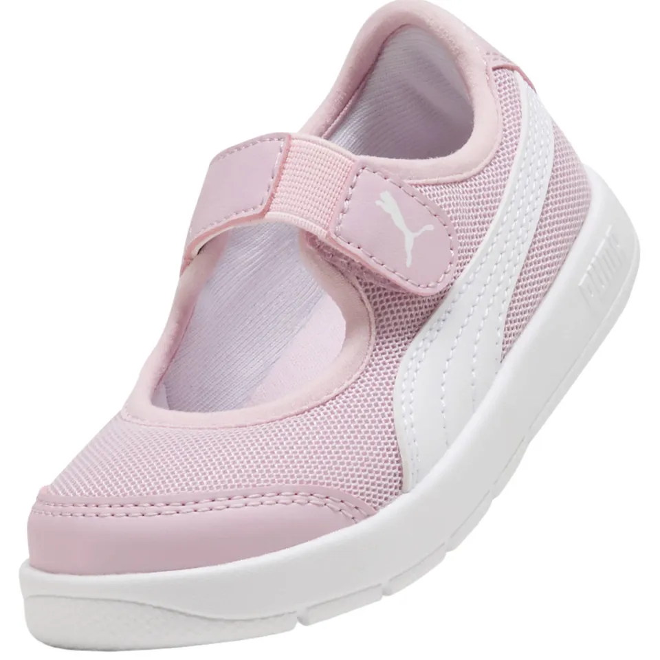 Puma ballerina sneakers Courtflex V3 Lina roze/wit, foto 4