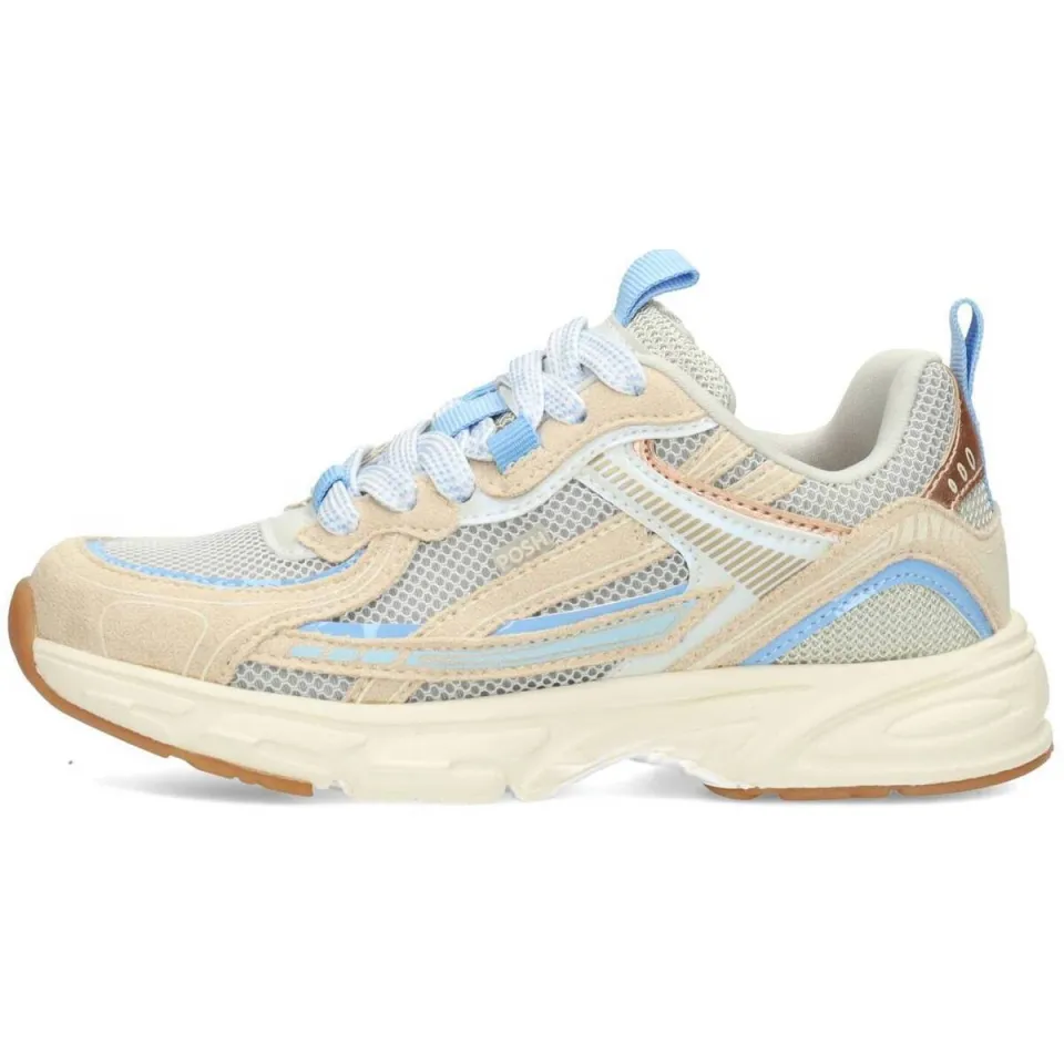 POSH by Poelman sneakers beige/blauw, foto 2