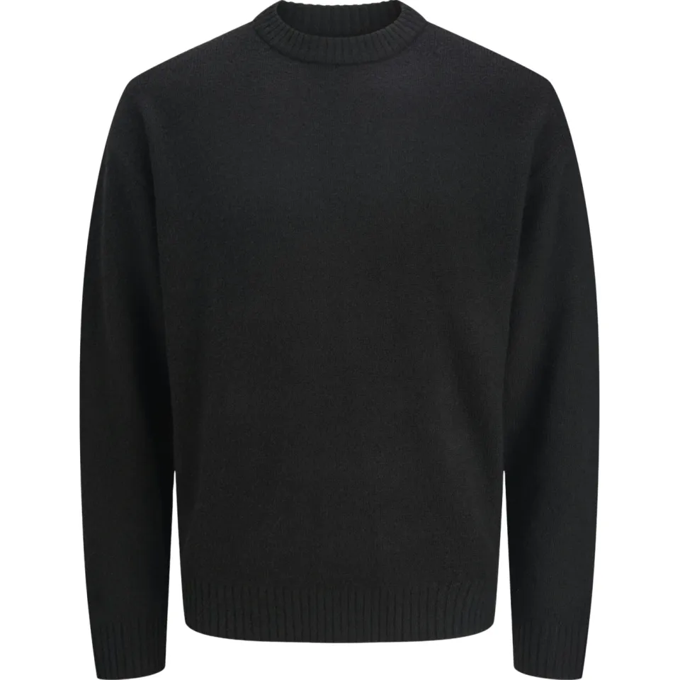 Jack & Jones JUNIOR gebreide trui met wol - zwart, foto 2