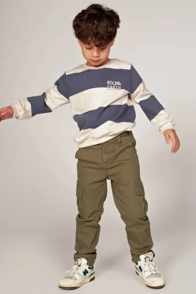 Sturdy cargo broek Rock the Earth donkergroen, foto 2