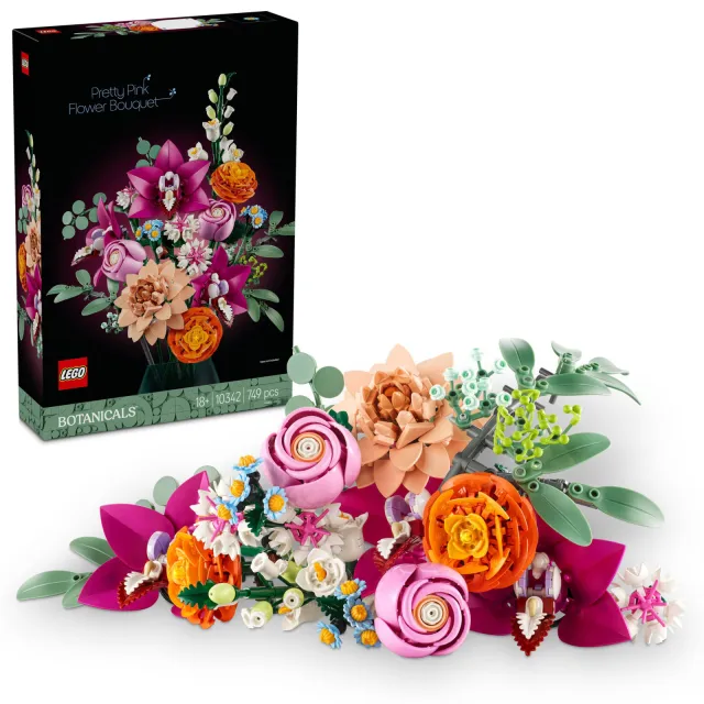 Lego Botanical Collection Roze boeket bloemen decoratie 10342