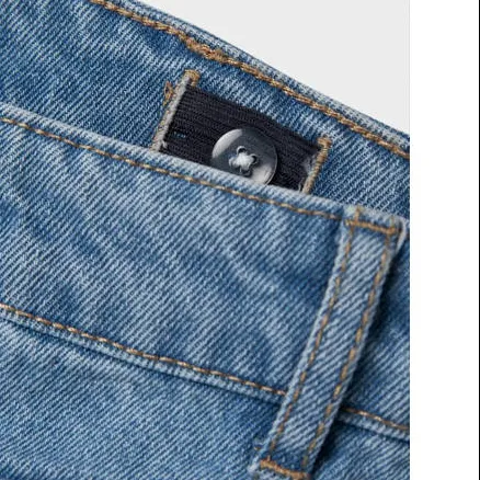 LMTD loose fit jeans light blue denim, foto 2