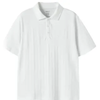 NAME IT KIDS polo wit Jongens Katoen Polokraag Effen