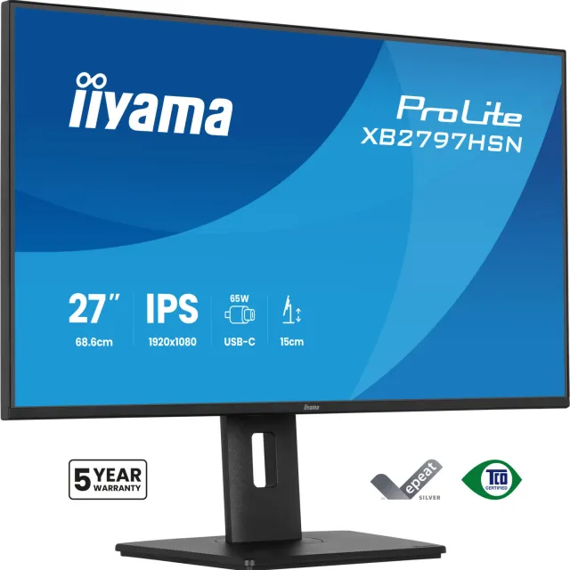 Iiyama ProLite XB2797HSN-B1 monitor, foto 2