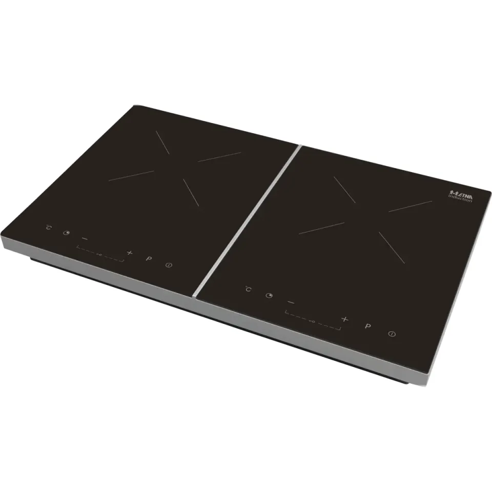 Etna KIV12ZIL inductie kookplaat zwart Grijs