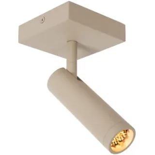 Lucide Opbouwspot Grado - Taupe - 10cm - Gu10