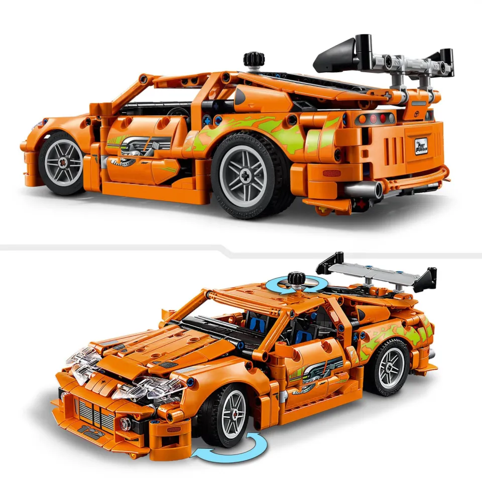 Lego Technic Fast and Furious Toyota Supra MK4 set 42204, foto 5
