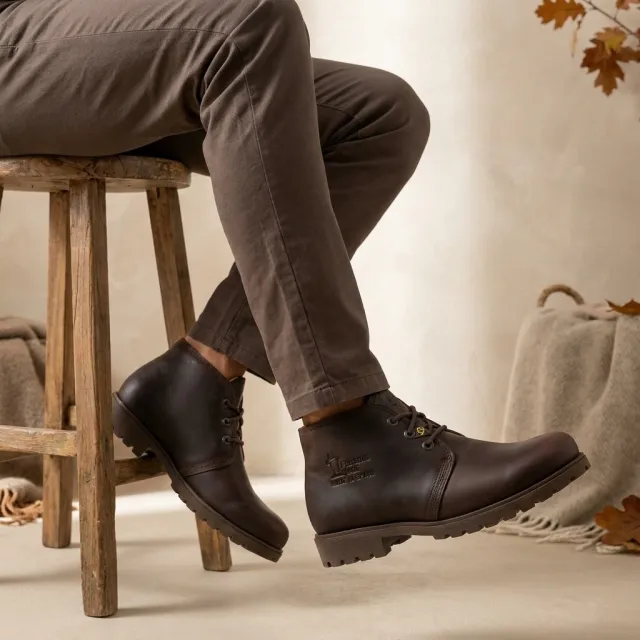 Panama Jack Bota Classic Mid veterboots bruin