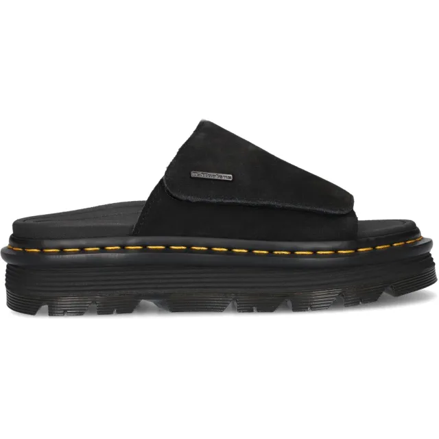 Dr. Martens Zebzag Slide EH Suede slippers zwart, foto 2