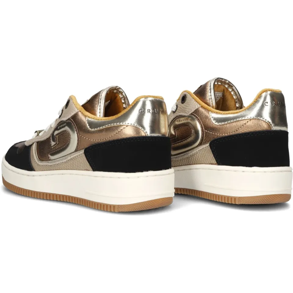 Cruyff Campo Low lage sneakers brons donkerbruin, foto 7