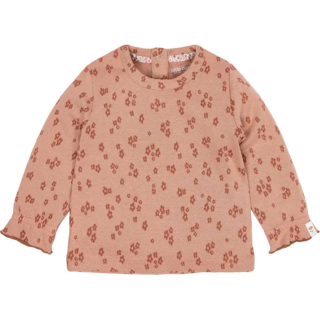Little Dutch gebloemde longsleeve roze, foto 2