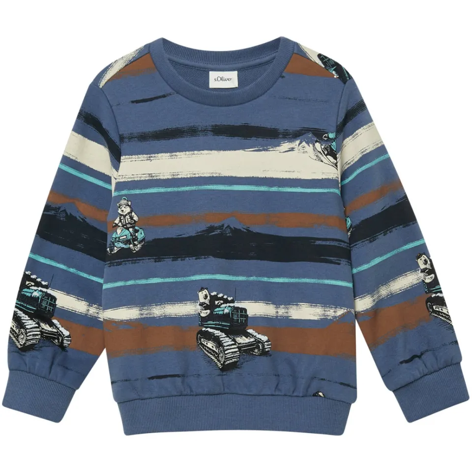 S.Oliver sweater blauw, foto 2