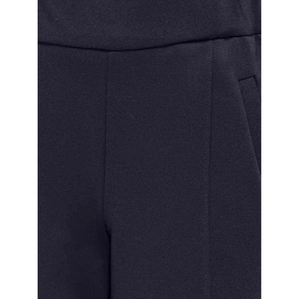 Only wide leg casual broek donkerblauw blauw, foto 6