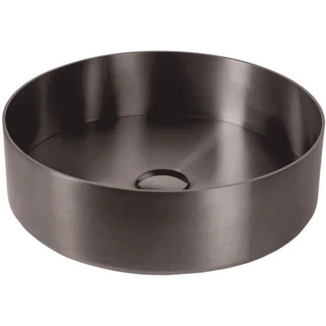Dekker Waskom Lanesto Vanity 40x11,5 cm Gunmetal (excl kraan incl waste)