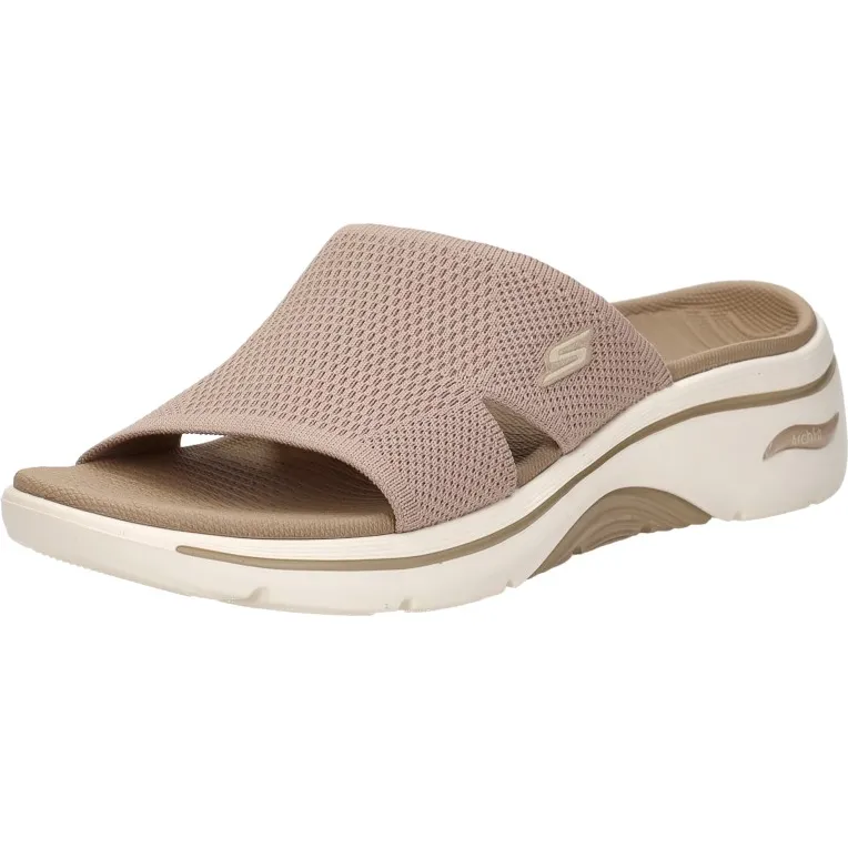 Skechers Go Walk Arch Fit 2.0 slipper beige, foto 4
