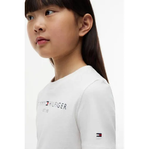 Tommy Hilfiger t-shirt met logo wit ronde hals, foto 7