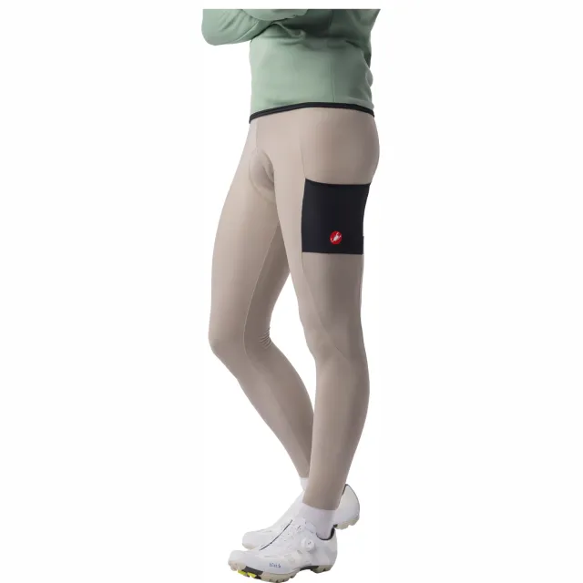 Castelli Unlimited Bibtight fietsbroek grijs/bruin, foto 2